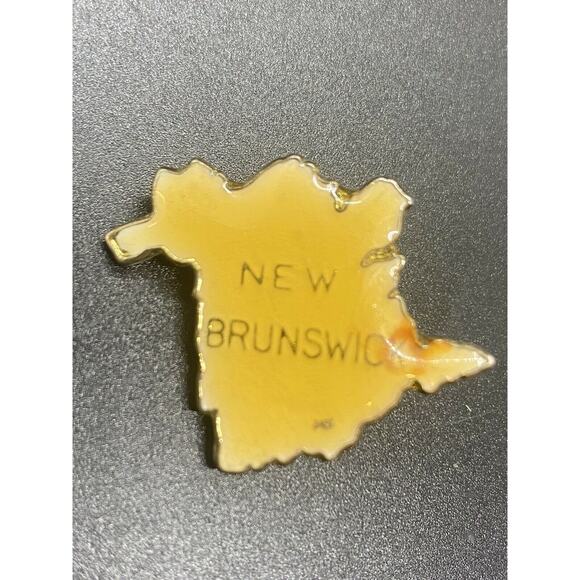 New Brunswick Canada Lapel Pin Vintage Canadian Province Souvenir - Picture 2 of 11